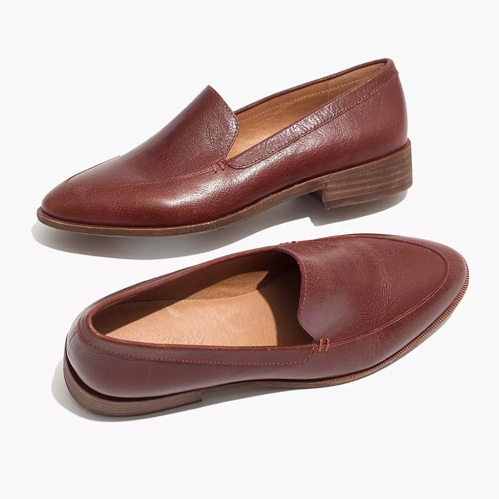Madewell Frances Loafer in Burnished Mahogany Size 10